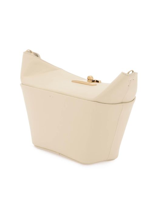 Tod's Natural Timeless T Box Bag