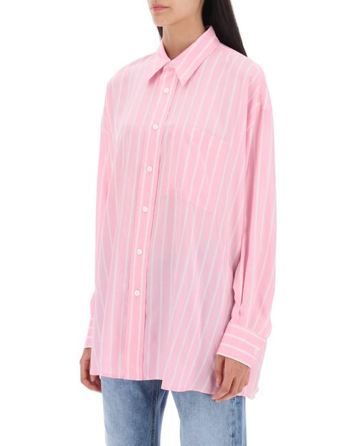 Camicia di Bottega Veneta in Pink
