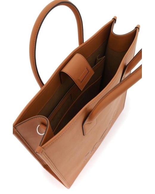 MCM Brown Klassic Tote Bag