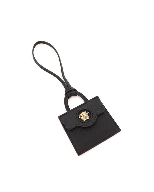 Versace Black La Medusa Bag Charm