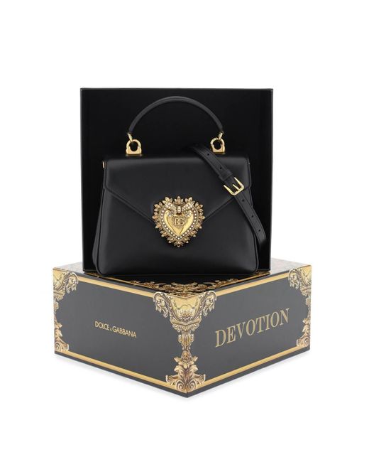 Dolce & Gabbana Black Devotion Handbag