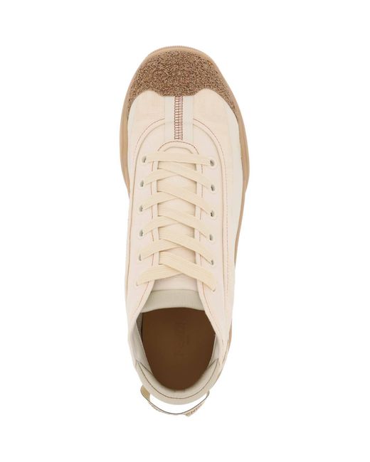 Fendi White Lab Mid-Top Sneakers For for men