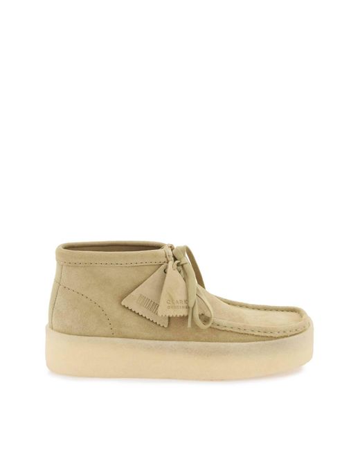 Clarks Natural 'wallabee Cup Bt' Lace Up Shoes for men