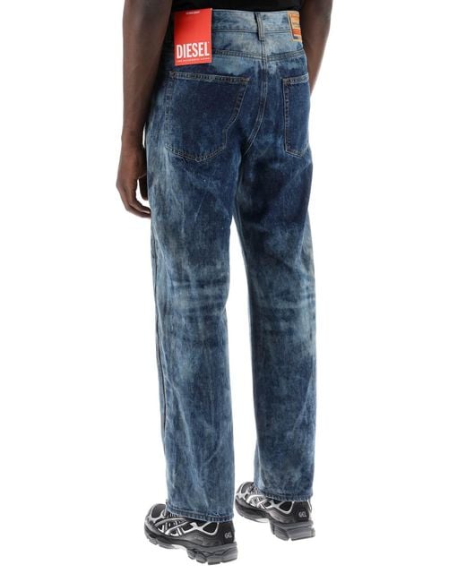 DIESEL Blue D-Rise-Opgax Jeans for men