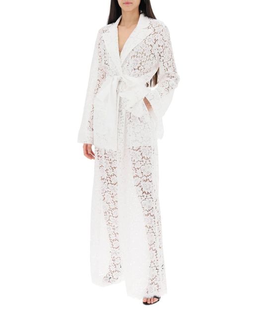 Dolce & Gabbana White Pajama Shirt