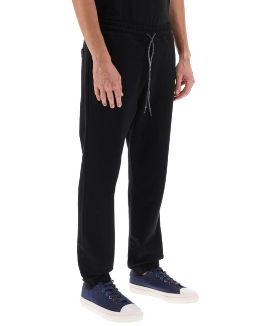 Pantaloni Sportivi In Cotone Organico di Vivienne Westwood in Black da Uomo
