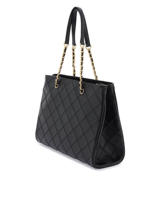 Tory Burch Fleming Tote Bag in Black Lyst UK