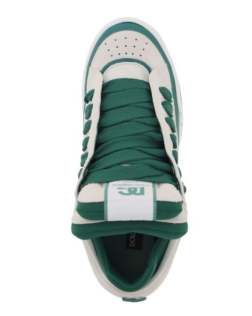 Sneakers Mega Skate di Dolce & Gabbana in Green