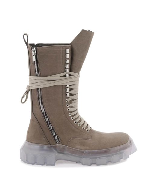 Rick Owens Brown Army Tractor Amphib for men