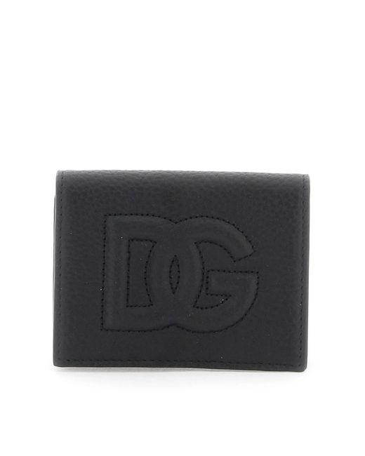 Dolce & Gabbana Black Dg Logo Card Holder for men