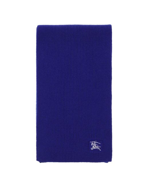 Burberry Ekd Cashmere Scarf in Blue Lyst