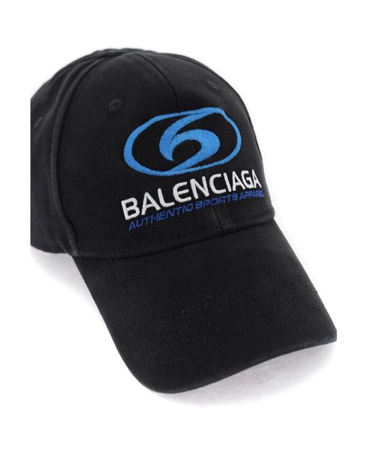 Cappello Baseball Surfer di Balenciaga in Black