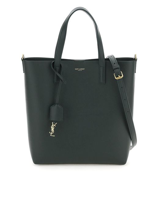 Saint Laurent Green North/south Toy Leather Shopping Bag