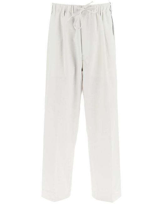 Pantalone di Y-3 in White da Uomo