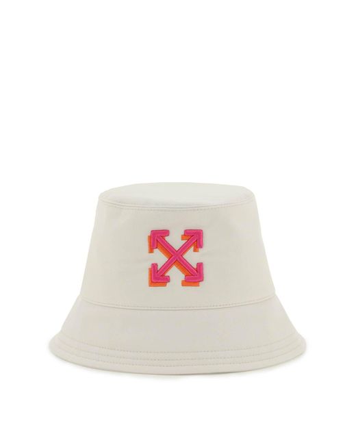 Off-White c/o Virgil Abloh White Arrow Bucket Hat for men