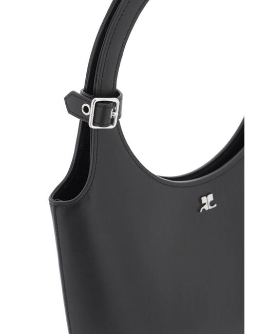 Borsa A Mano Holy di Courreges in Black