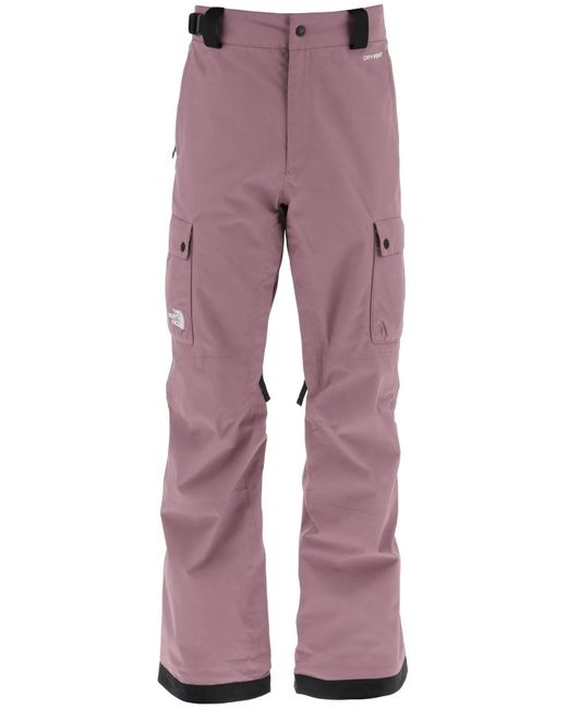 The North Face Purple Slashback Ski Pants for men