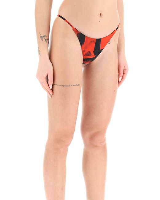 Louisa Ballou Red Bikini Briefs