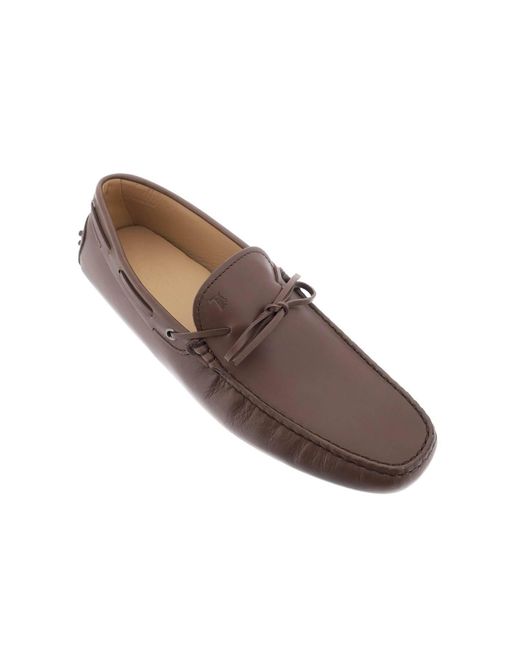 Tod's Brown 'city Gommino' Loafers for men