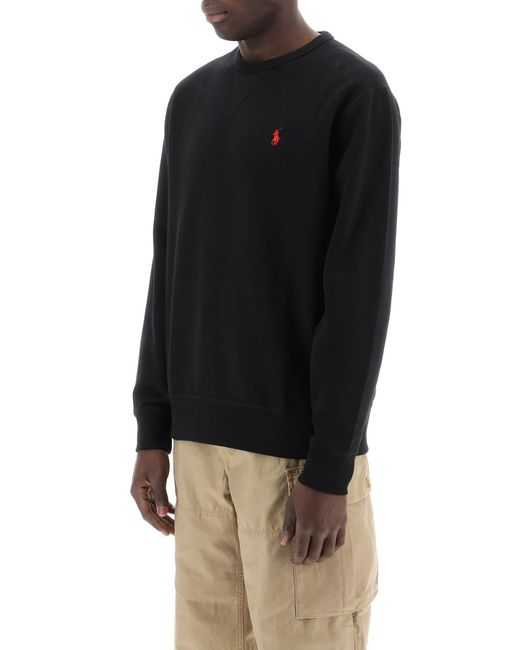 Polo Ralph Lauren Black Rl Sweatshirt for men