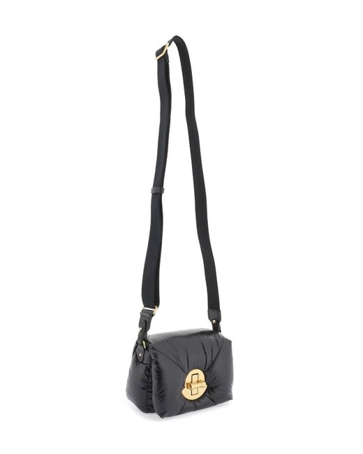 Moncler Black F Mini Puff Shoulder Bag