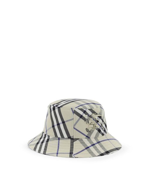 Cappello Bucket di Burberry in White