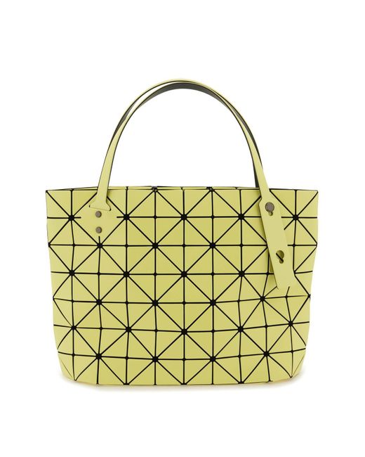 Bao Bao Issey Miyake 'rock Matte' Tote Bag in Yellow | Lyst
