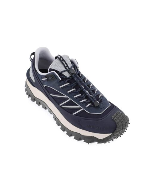 Moncler Blue Trailgrip Sneakers for men