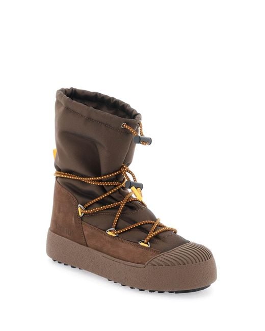 Moon Boot Brown Mtrack Polar Boots for men