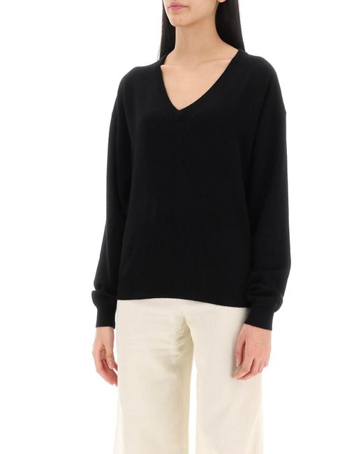 Sportmax Black Etruria Wool And Cashmere Sweater