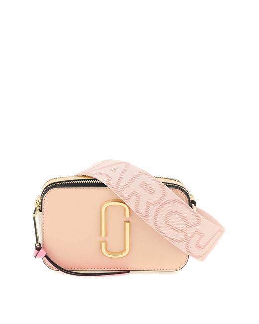 CAMERA BAG 'THE SNAPSHOT' di Marc Jacobs in Pink