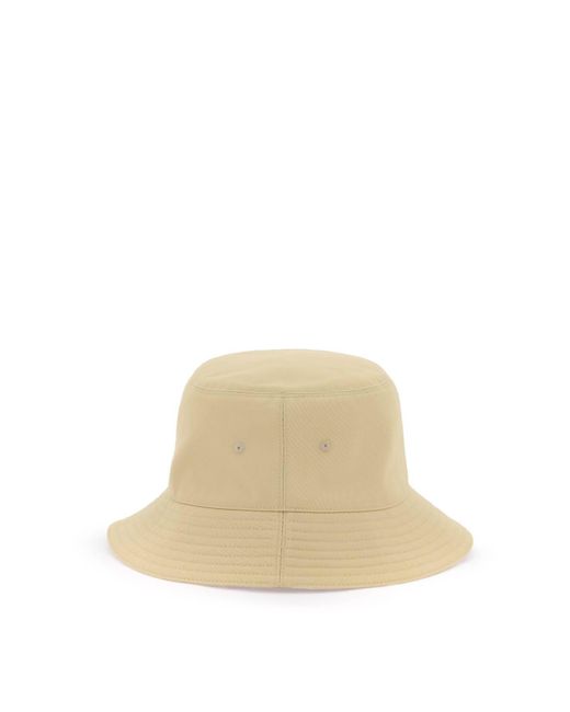 Cappello Bucket Reversibile di Burberry in Natural