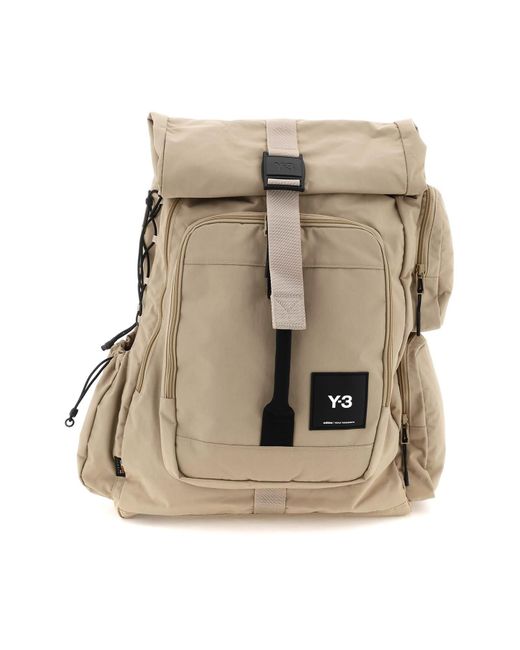 Y-3 Natural Cordura Utility Backpack for men