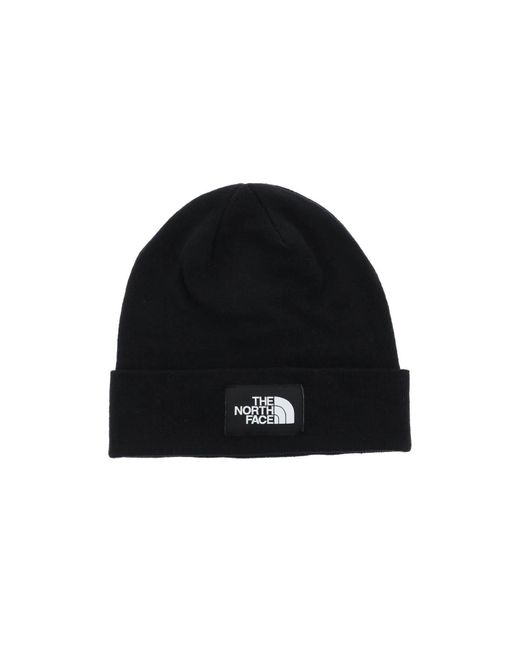The North Face Black Dock Worker Beanie Hat