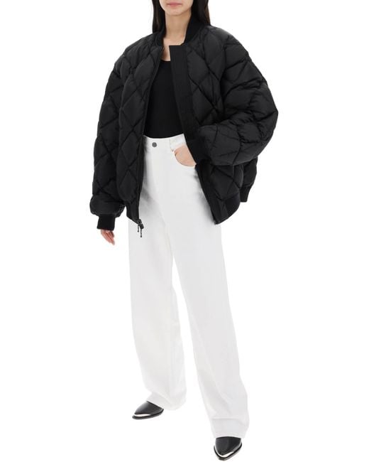 Wardrobe NYC Black Ribbed Sleeveless Top With