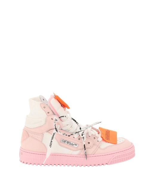 Off-White c/o Virgil Abloh Pink Off-court 3.0 Sneakers