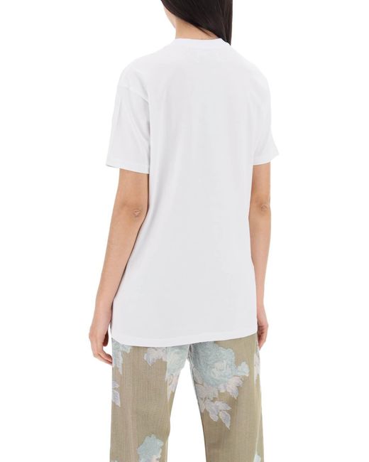 T Shirt Summer Classic di Vivienne Westwood in White
