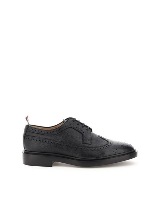 Thom Browne Black Laced Longwing Bro for men