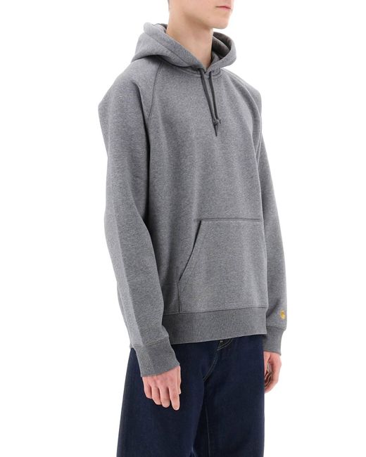 Carhartt Gray Chase Hoodie for men