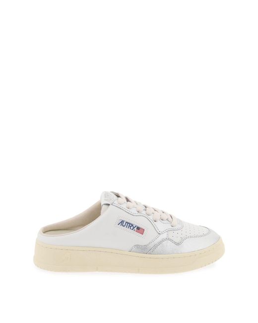 Sneakers Medalist Mule Low di Autry in White