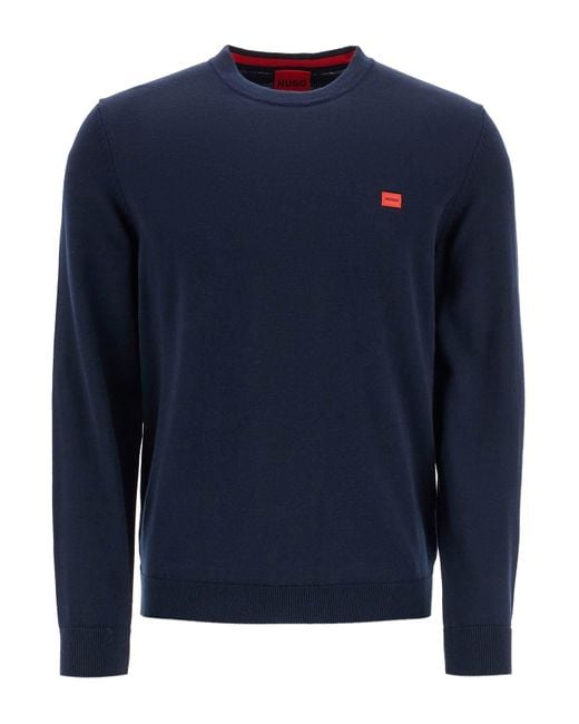 HUGO Blue San Cassius Cotton Sweater for men