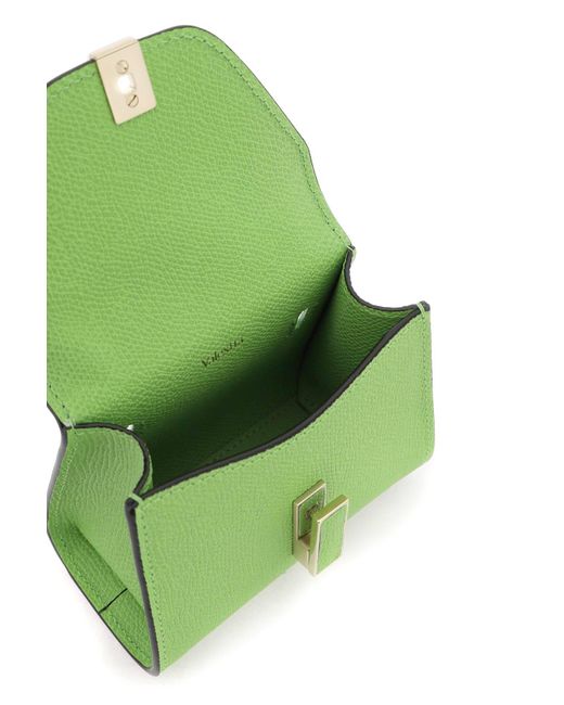 Valextra Green 'Iside Belt' Mini Bag