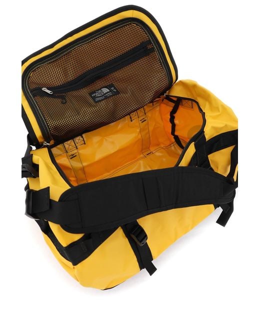 The North Face Orange Small Base Camp Duffel Bag for men