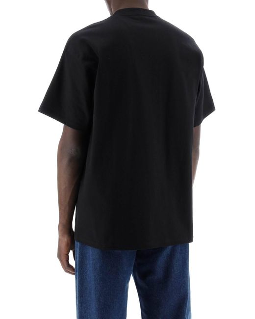 T Shirt Icons Con Ricamo Grafico di Carhartt in Black da Uomo