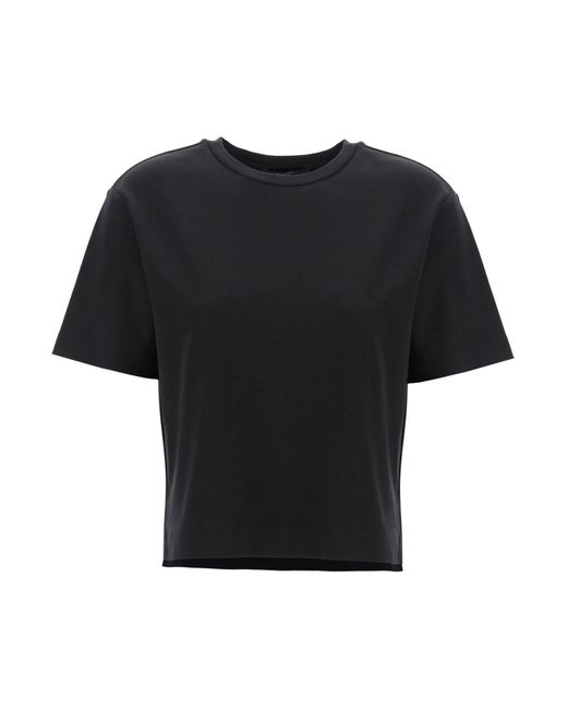 T-Shirt Boxy 'Multid' di Weekend by Maxmara in Black