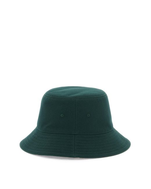 Burberry Green Cappello Bucket Reversibile