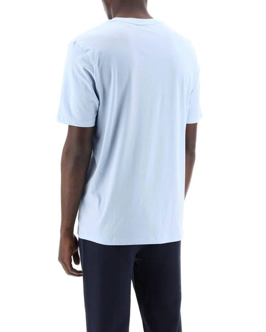 T Shirt Dero Con Logo di HUGO in Blue da Uomo
