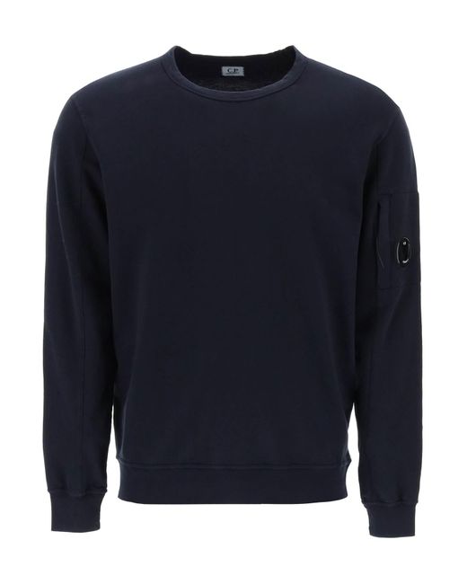 C P Company Blue Light Pocket Sweatshirt for men