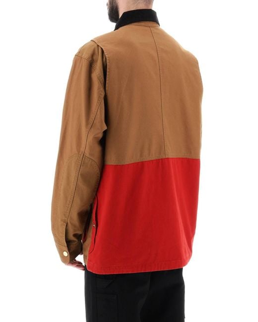 Carhartt Brown 'heston' Shirt Jacket for men