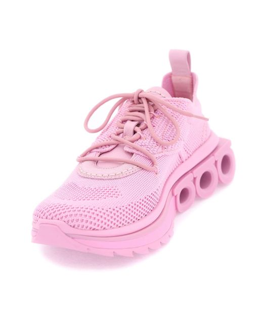 Ferragamo Pink Running Sneakers